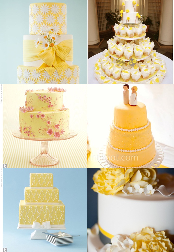 yellow cakes